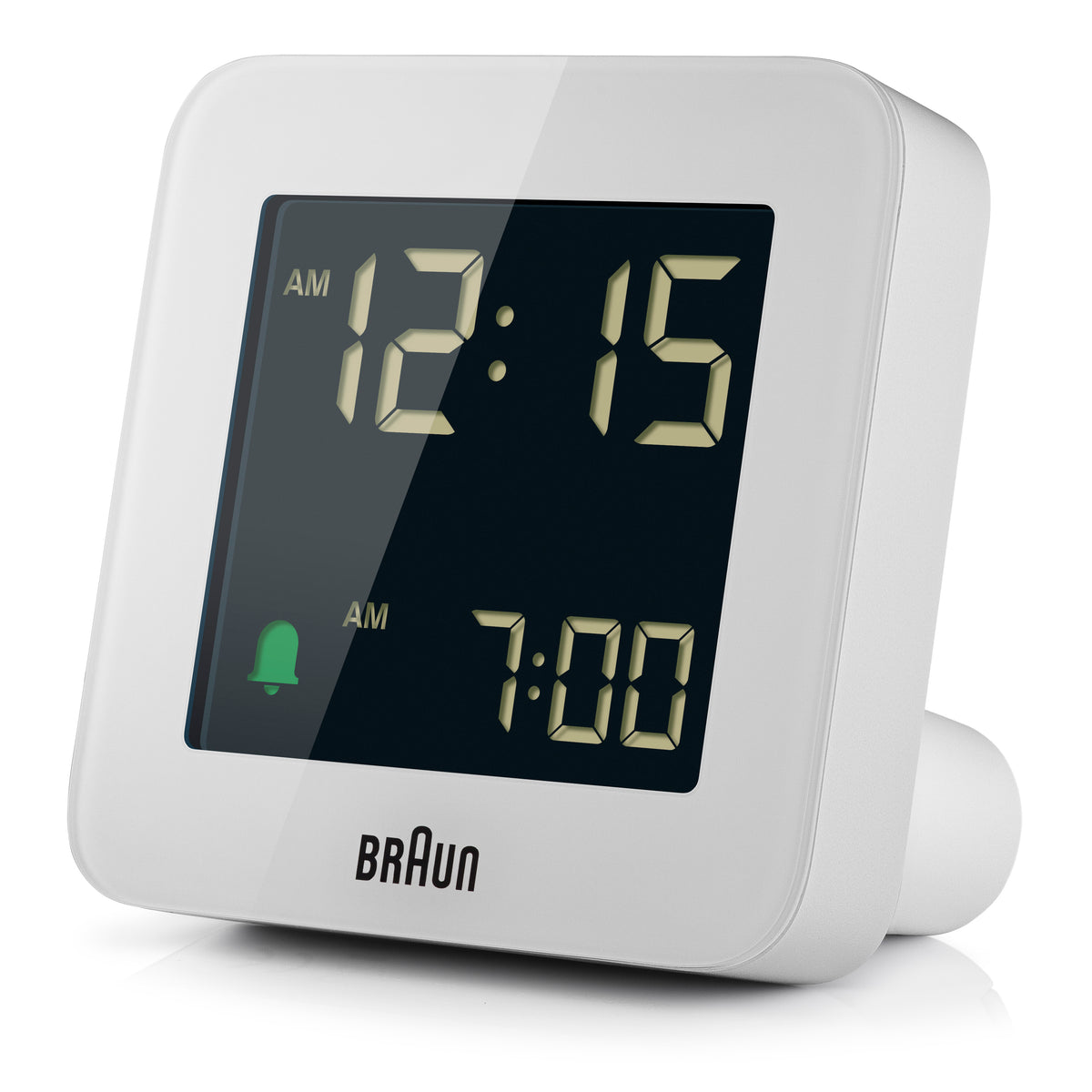 Braun BC09W Digital Alarm Clock - White