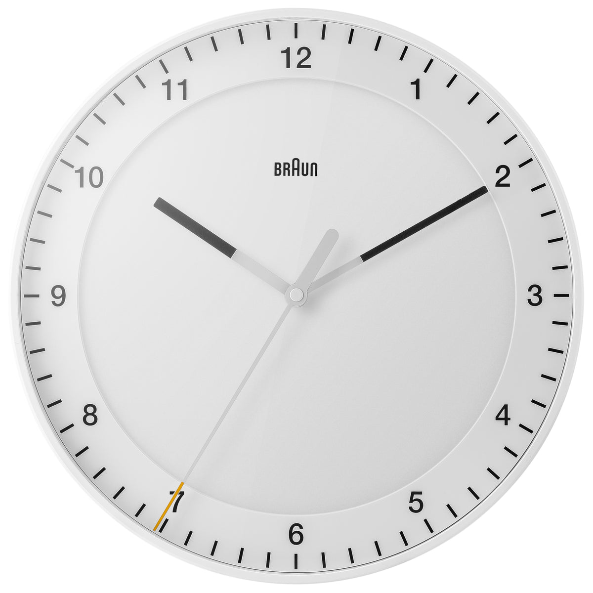 Braun BC17W Cassic Large Analogue Wall Clock - White