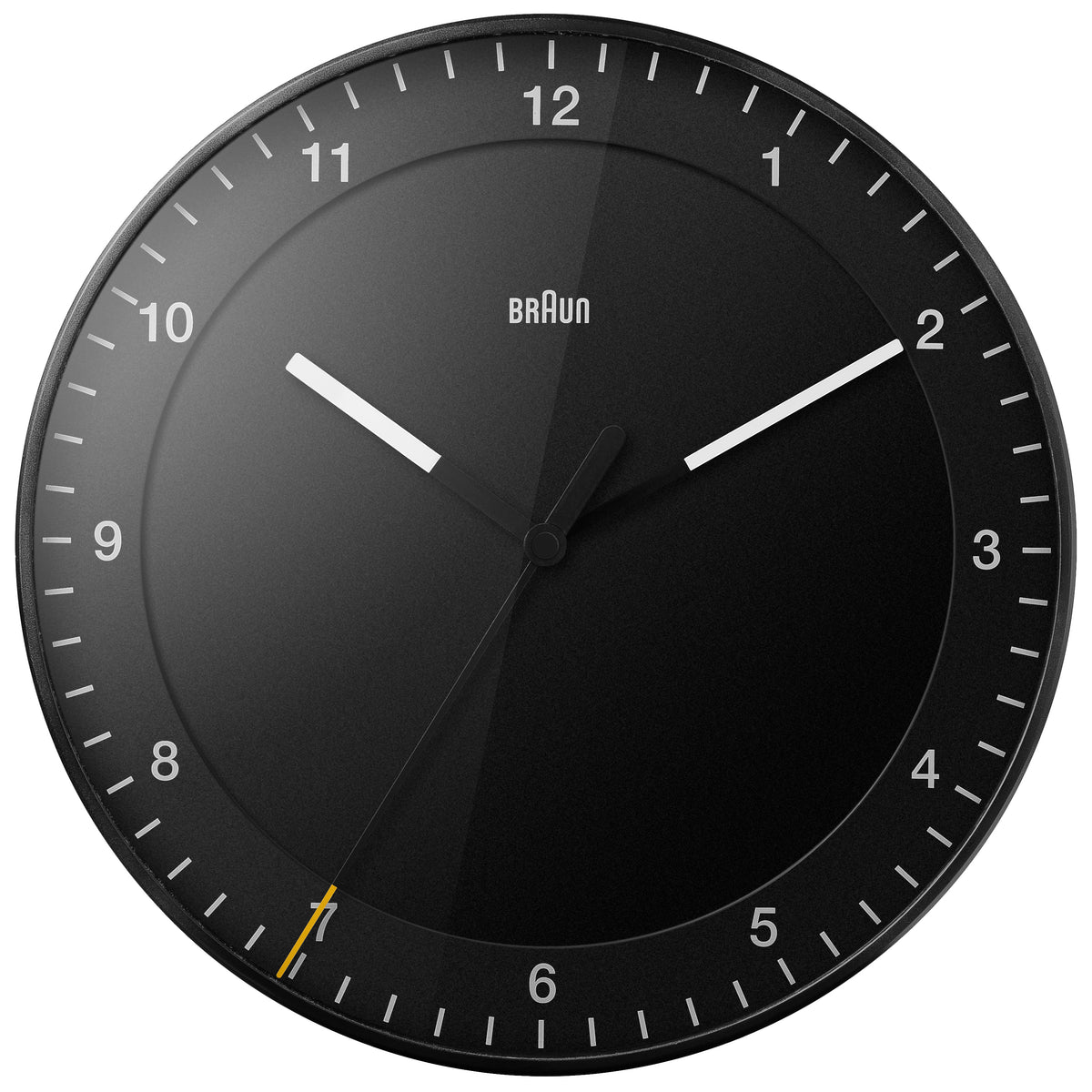 Braun BC17B Classic Large Analogue Wall Clock - Black