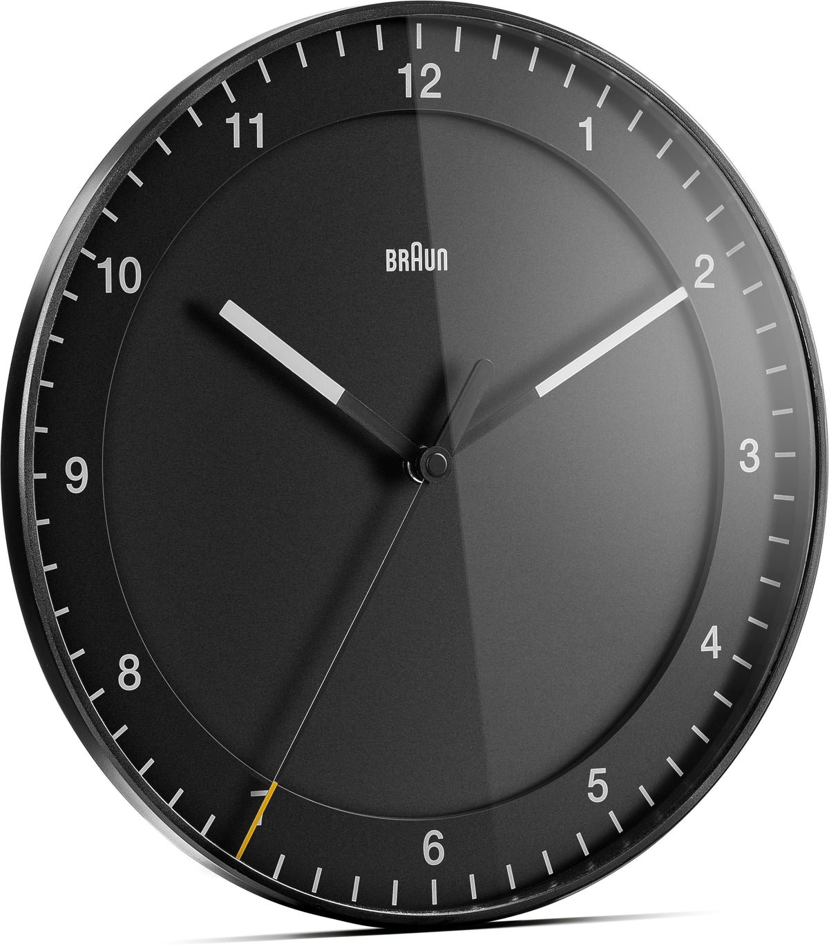 Braun BC17B Classic Large Analogue Wall Clock - Black