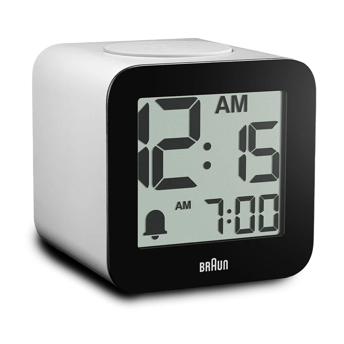 Braun BC25WP Time Speaking Digital Alarm Clock - White