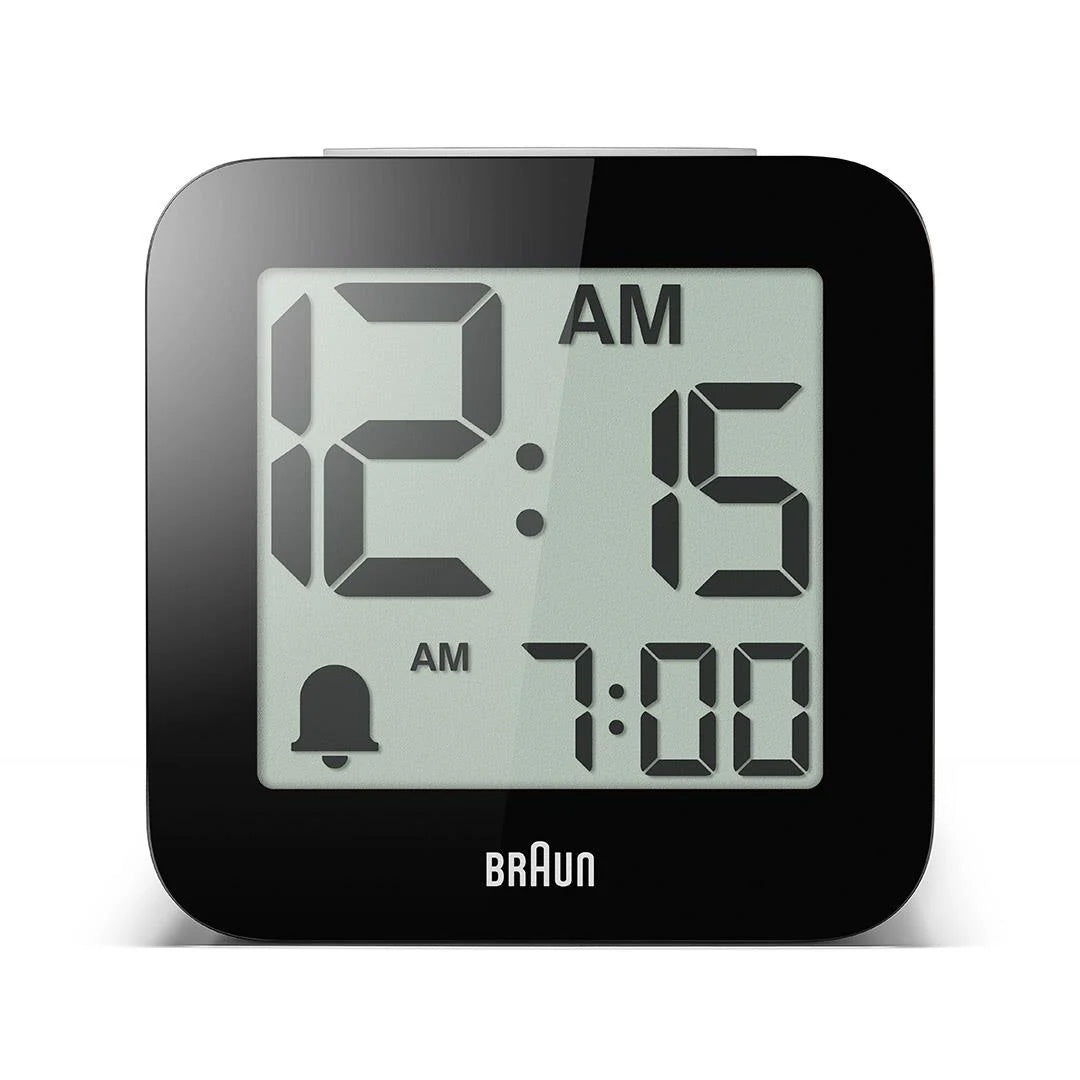 Braun BC25WP Time Speaking Digital Alarm Clock - White