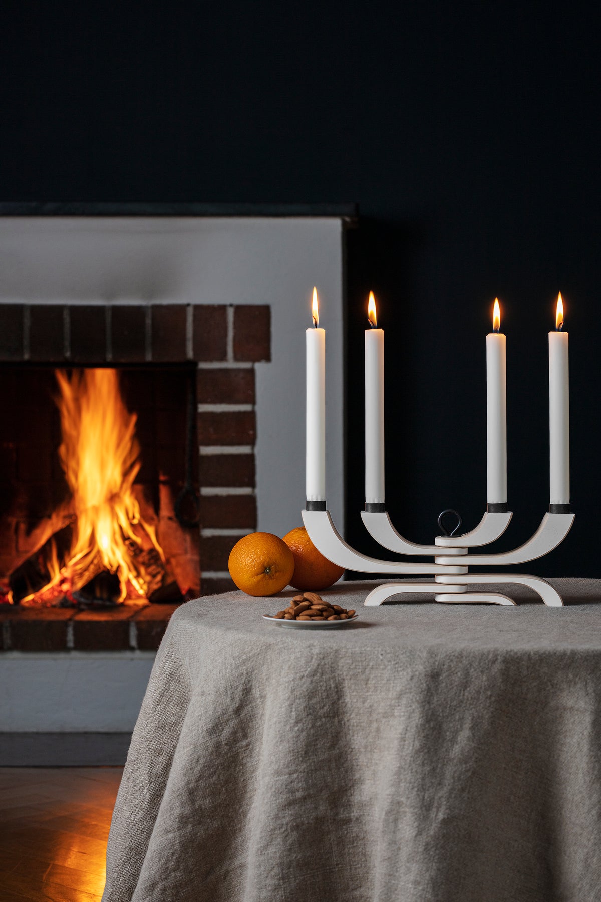 Design House Stockholm Nordic Light Candle Holder 4 - White