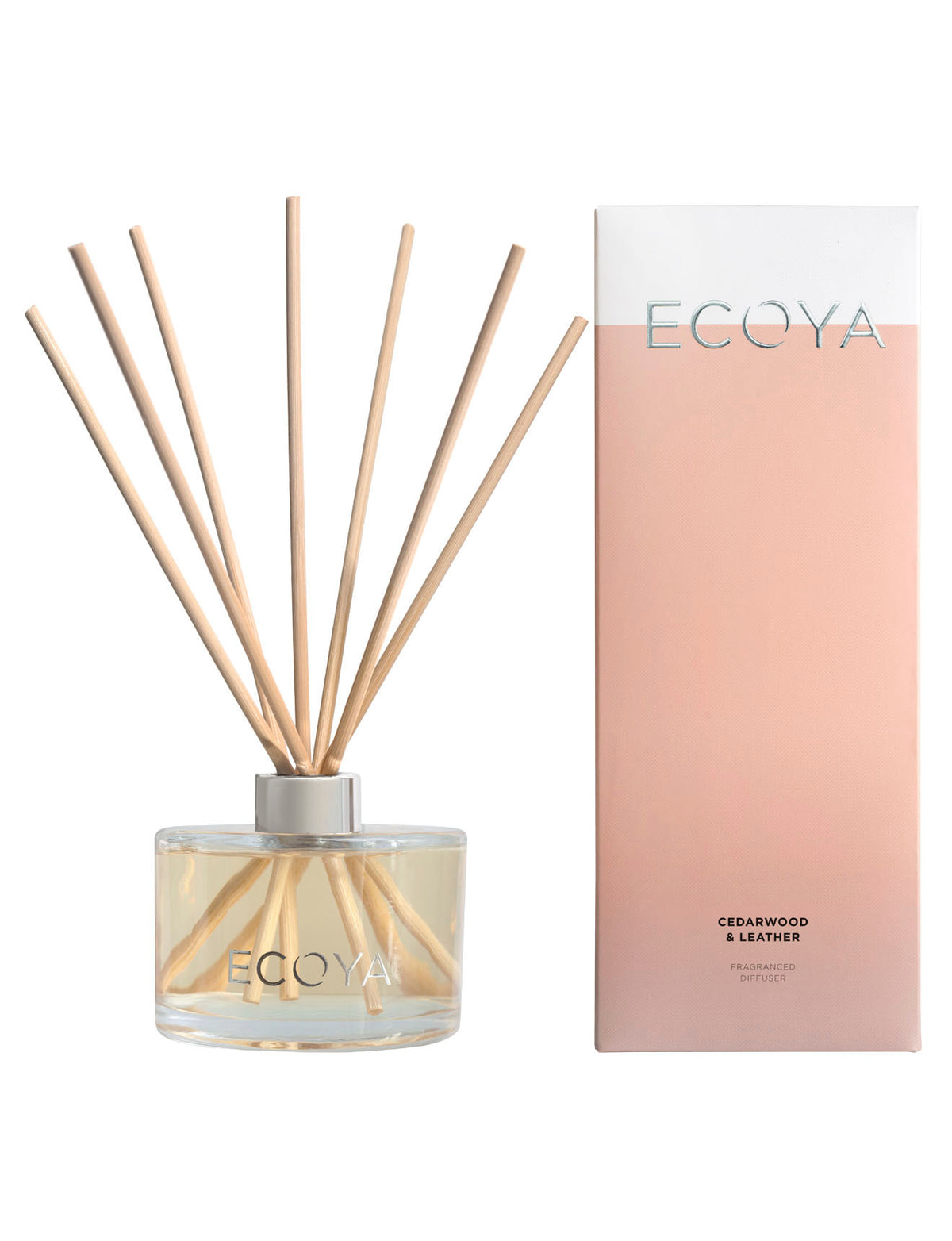 Ecoya Cedarwood &amp; Leather Reed Diffuser