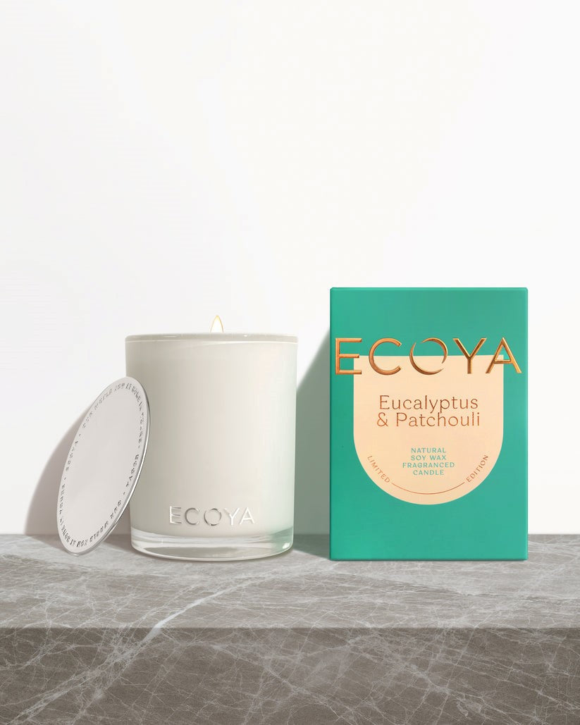 Ecoya Limited Edition Eucalyptus & Patchouli Madison Candle