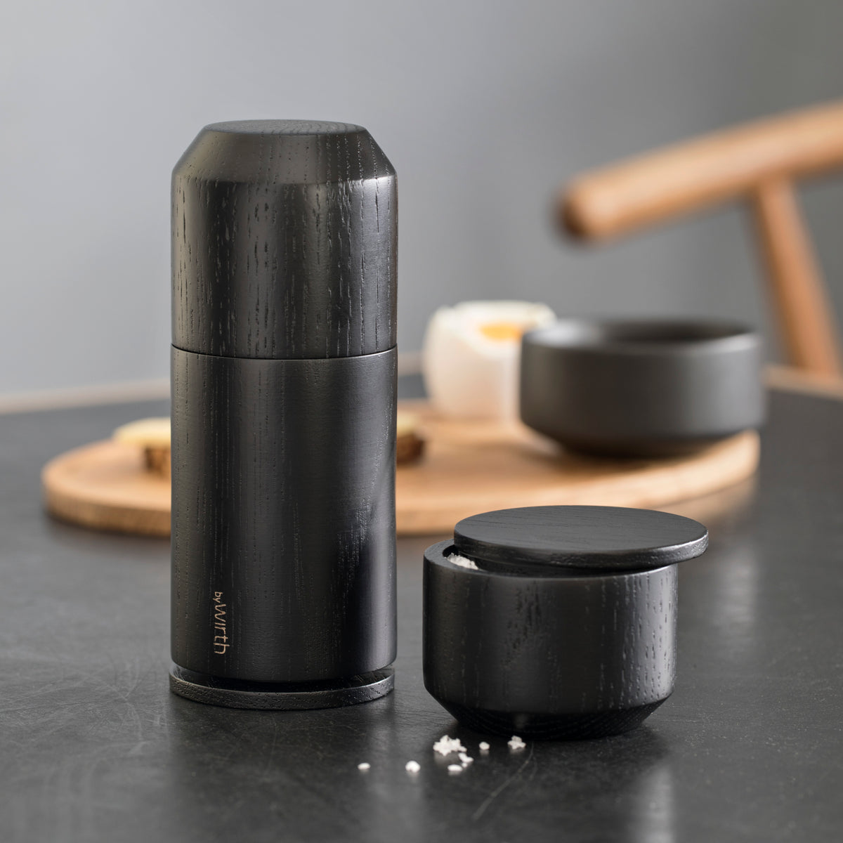 Ekta Living Crush Me Grinder - Black Oak