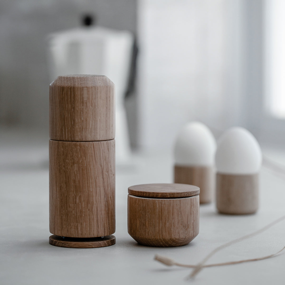 Ekta Living Crush Me Grinder - Oiled Oak