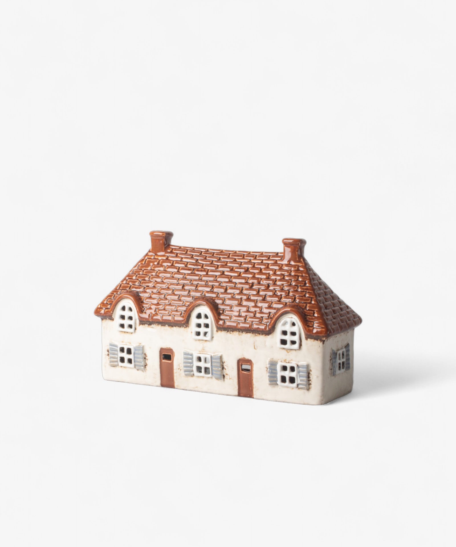 French Country Collections Cotswold Tea Light Cottage Ivory