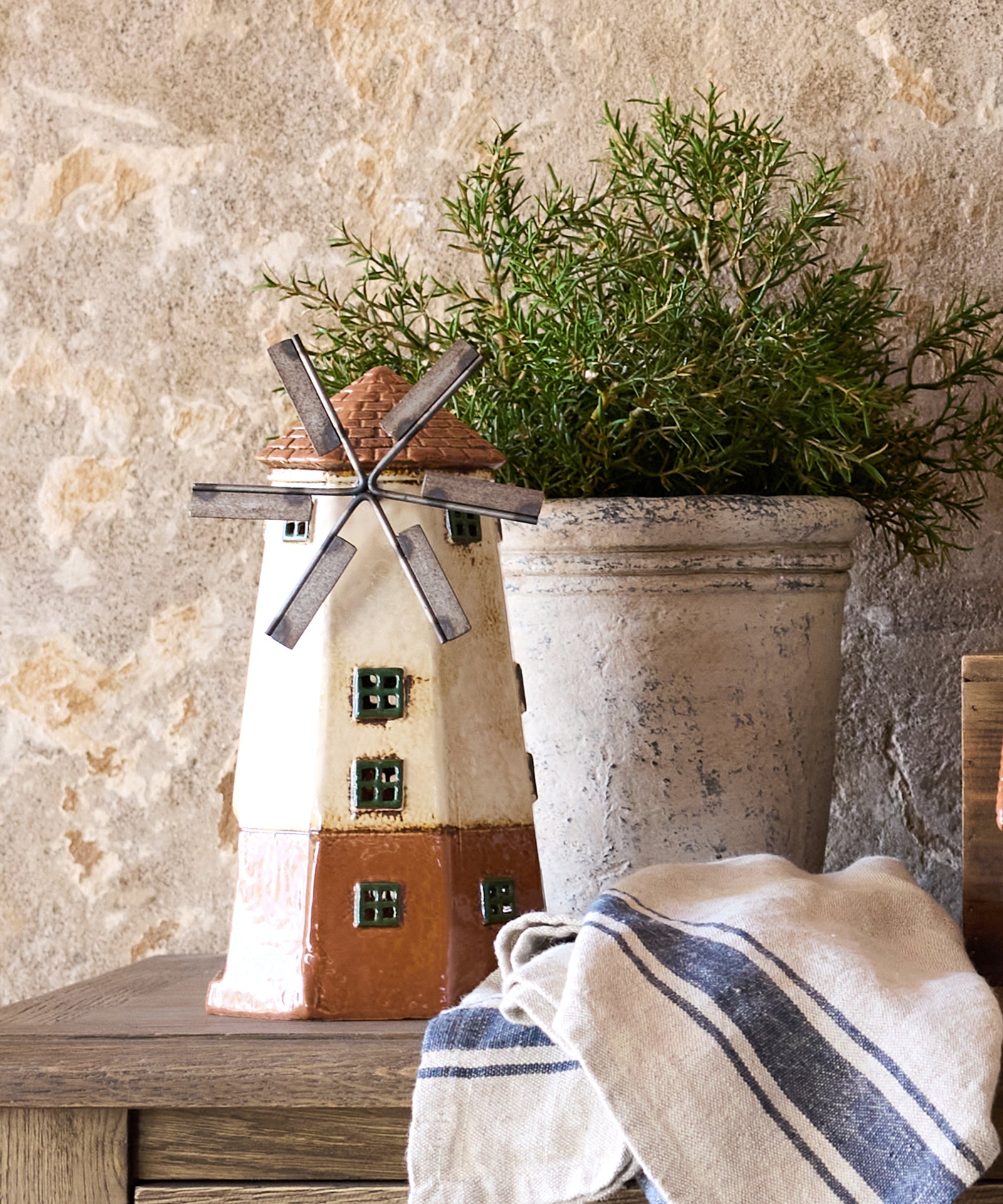 French Country Collections Cotswolds Country Tea Light Windmill