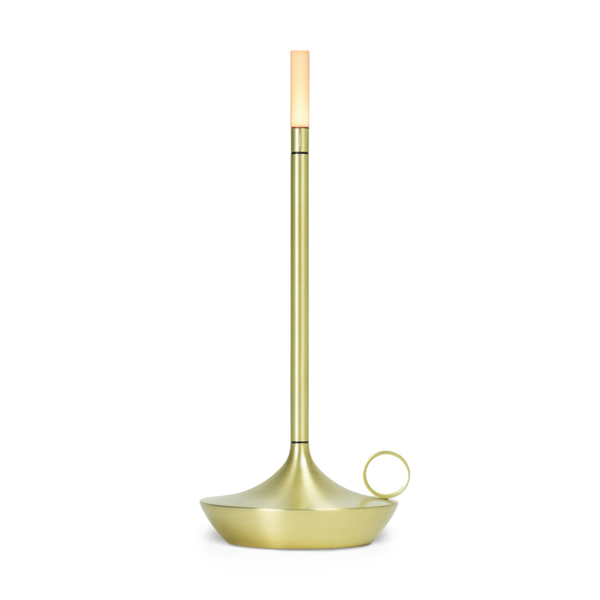 Graypants Wick Portable Table Lamp 26cm - Brass