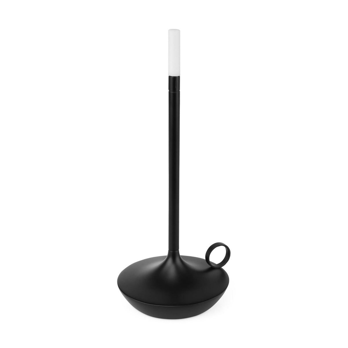 Graypants Wick Portable Table Lamp 26cm - Black