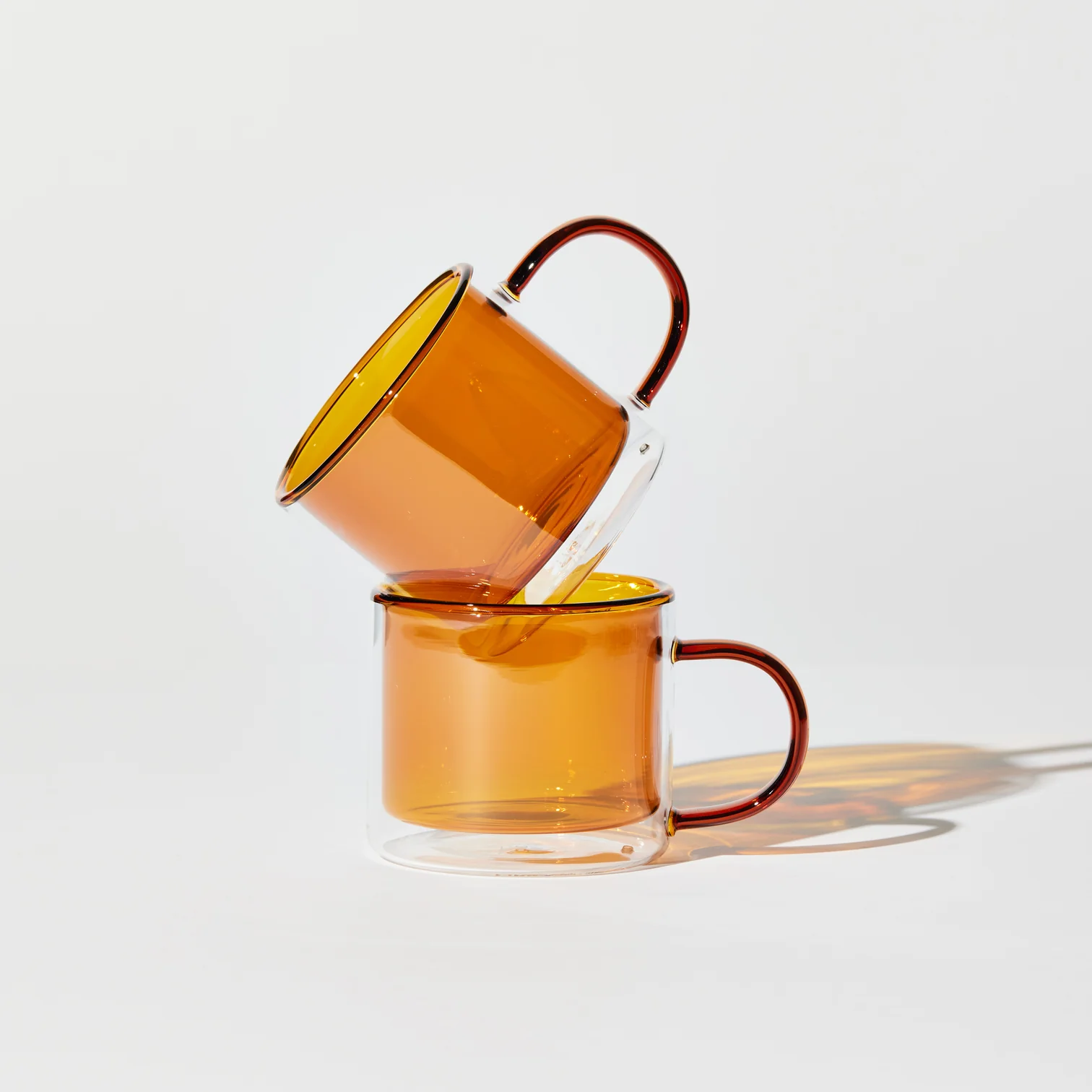 House of Nunu Double Trouble Cup Set - Amber