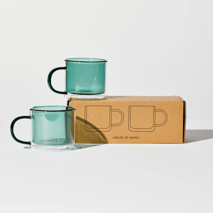 House of Nunu Double Trouble Cup Set - Teal