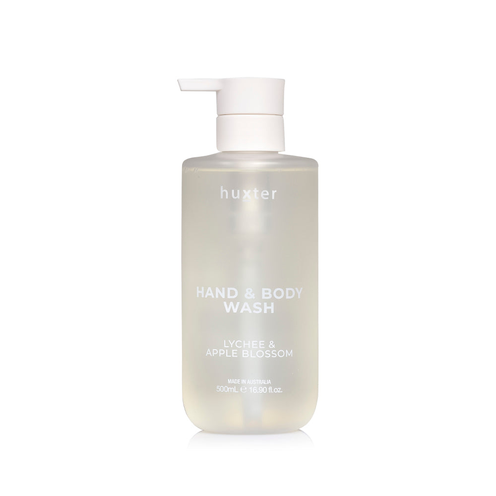 Huxter 500ml Hand & Body Wash - Lychee & Apple Blossom