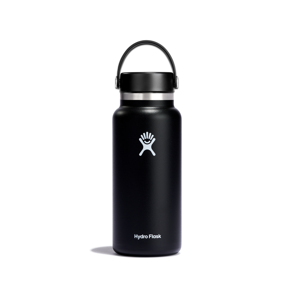 Hydro Flask 32oz (946mL) Wide Mouth - Black