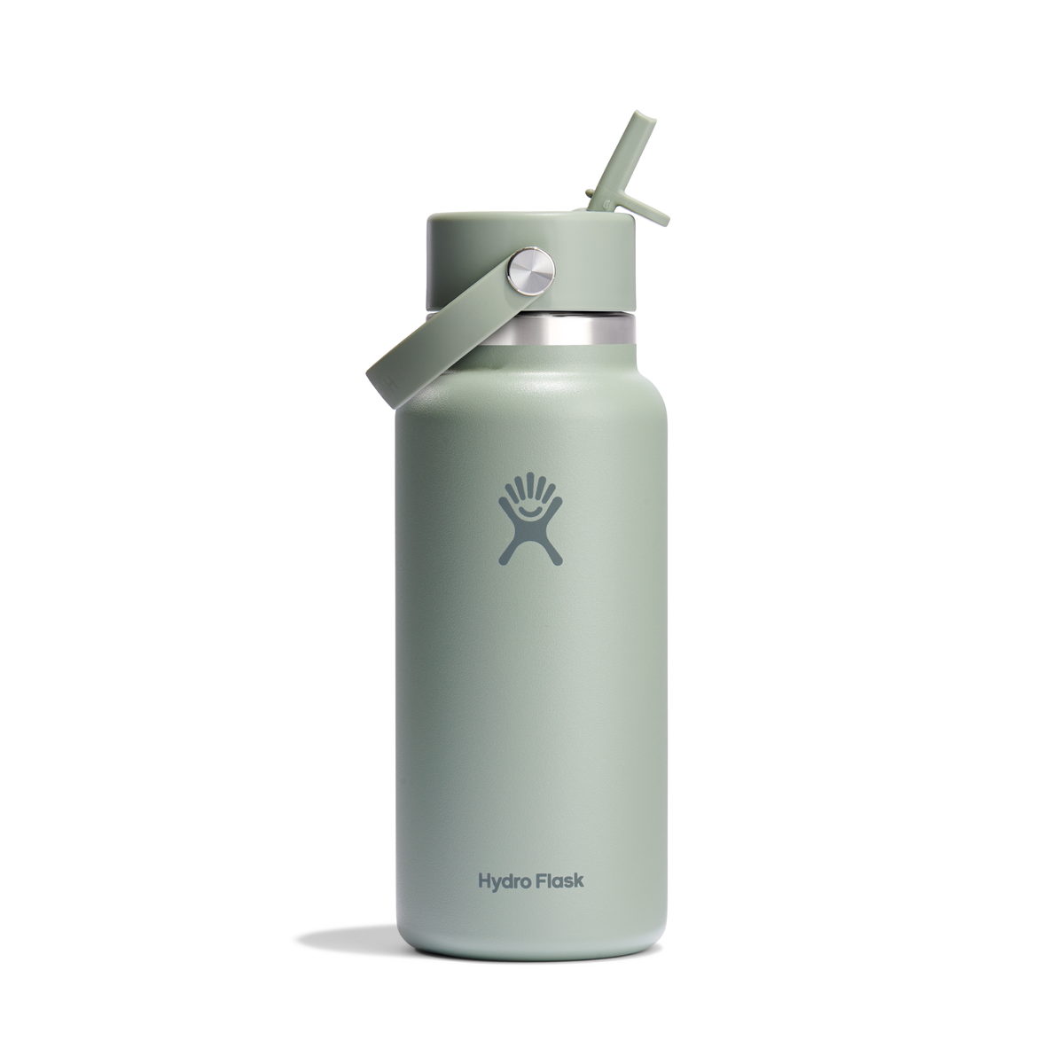 Hydro Flask 32oz (946mL) Wide Mouth with Flex Straw Cap - Tonal Agave