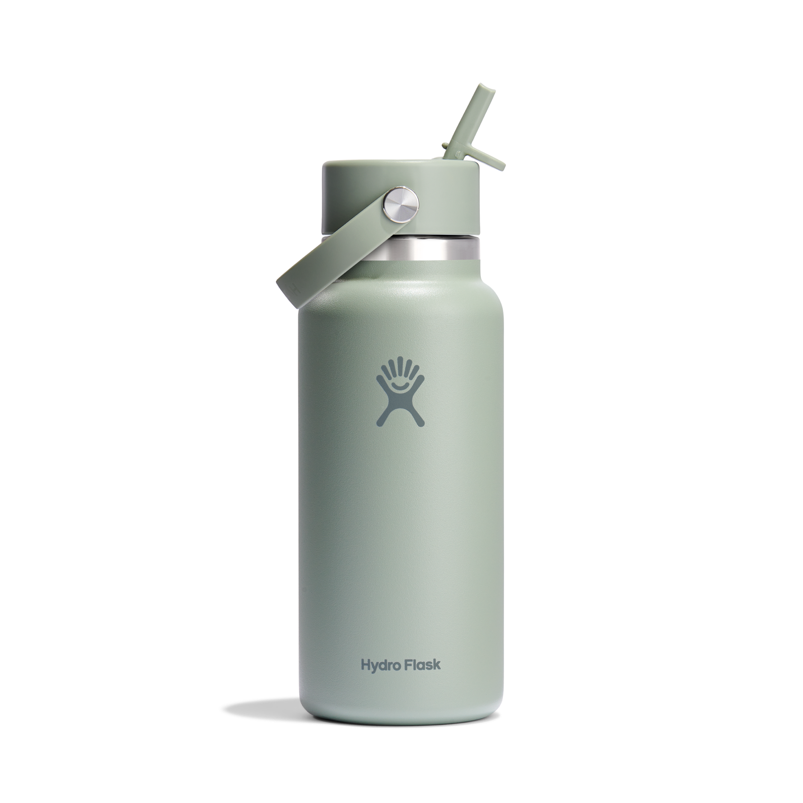 Hydro Flask 32oz (946mL) Wide Mouth with Flex Straw Cap - Tonal Agave