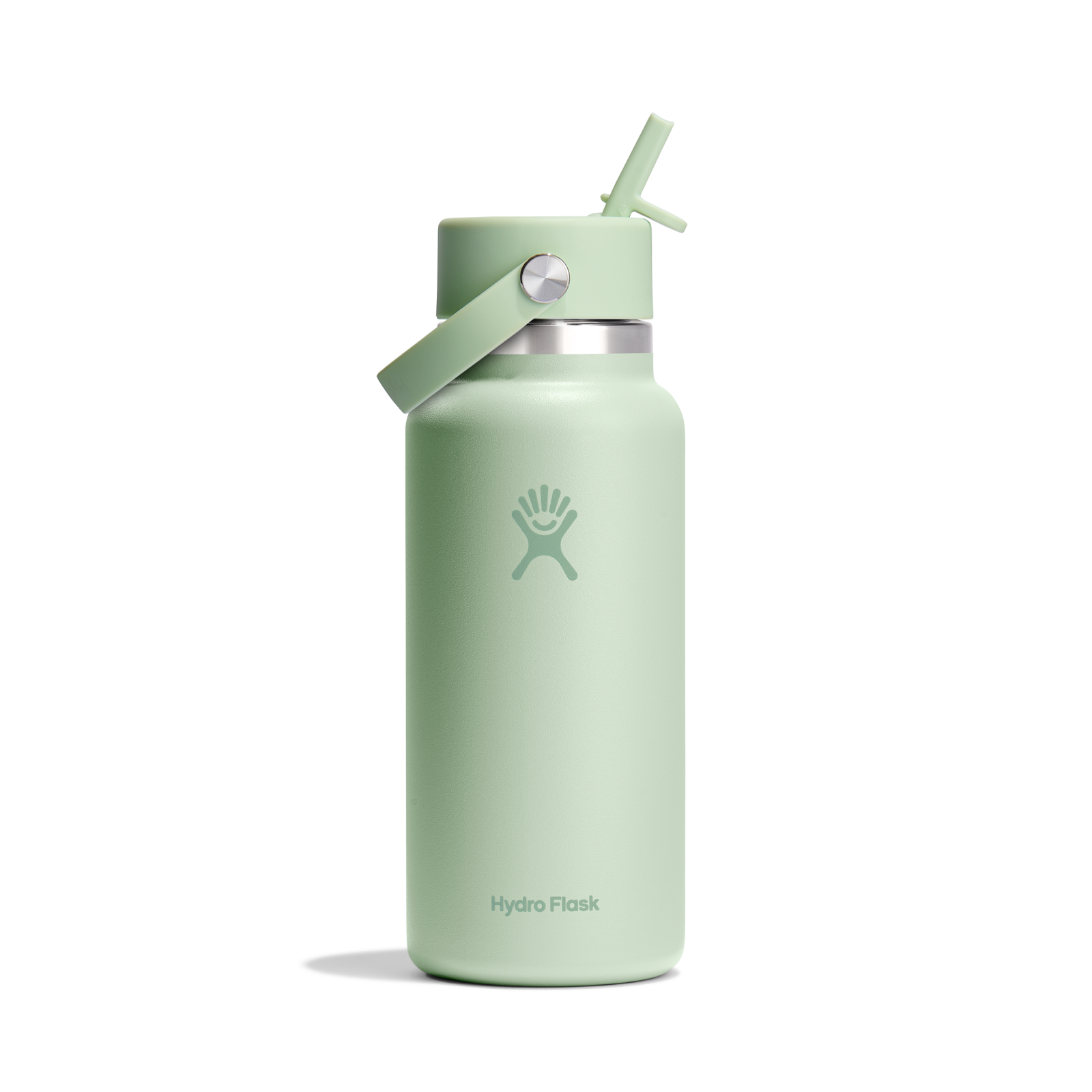 Hydro Flask 32oz (946mL) Wide Mouth with Flex Straw Cap - Tonal Aloe