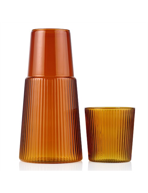 IVV Narciso Carafe &amp; Tumbler - Amber