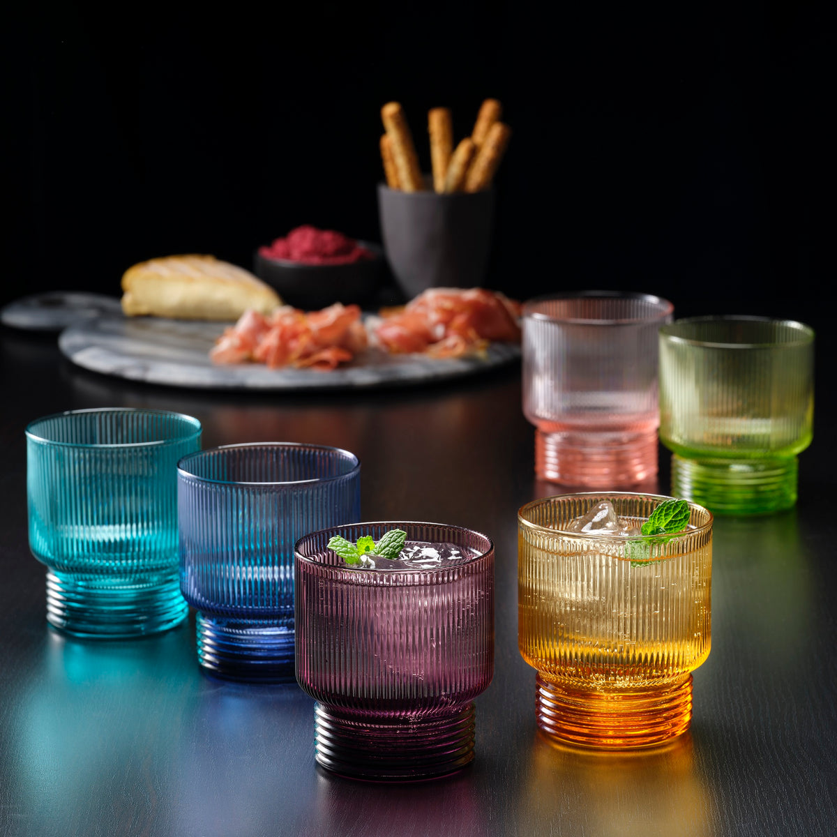 IVV Todo Modo Coloured Tumbler Set of 6 (300ml)