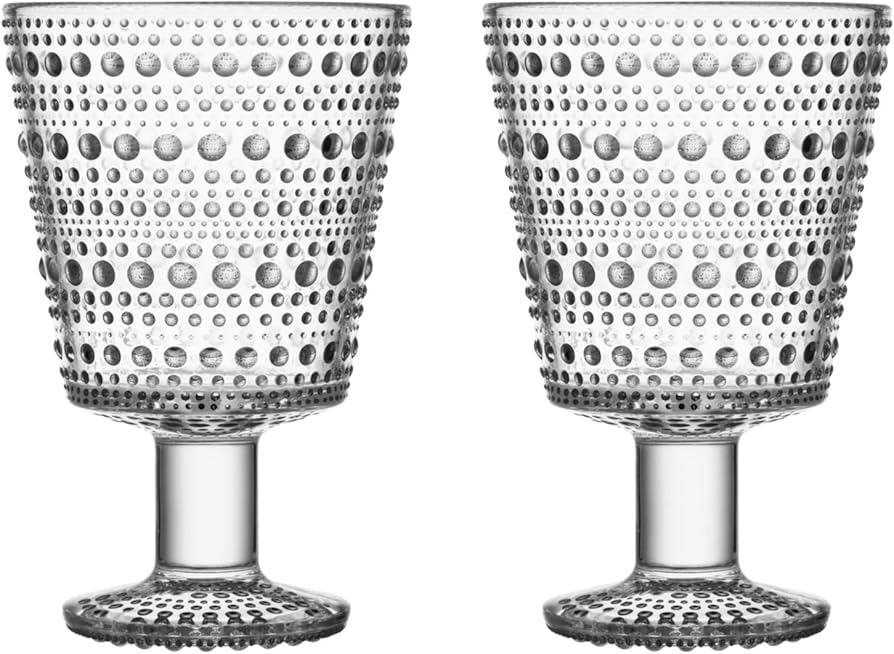 Iittala Kastehelmi Universal Glass Pair
