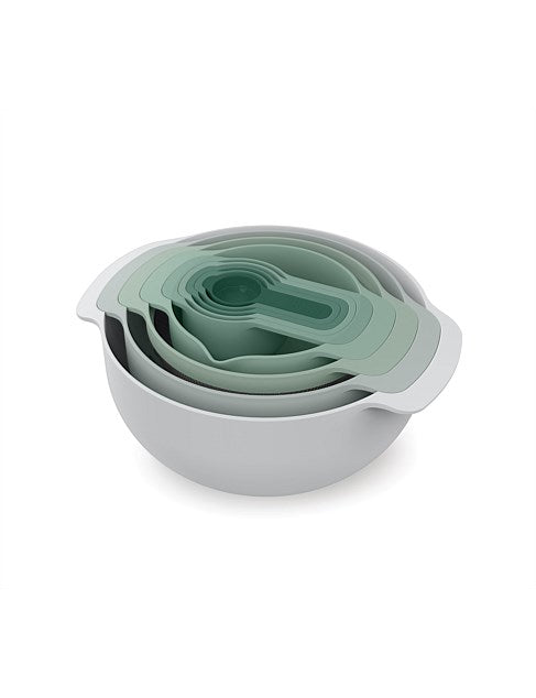 Joseph Joseph Nest 9 Plus Bowl Set - Sage