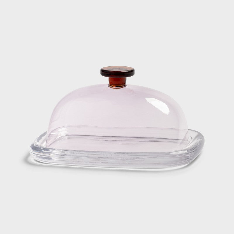 &amp;Klevering Cantine Butter Dish - Pink