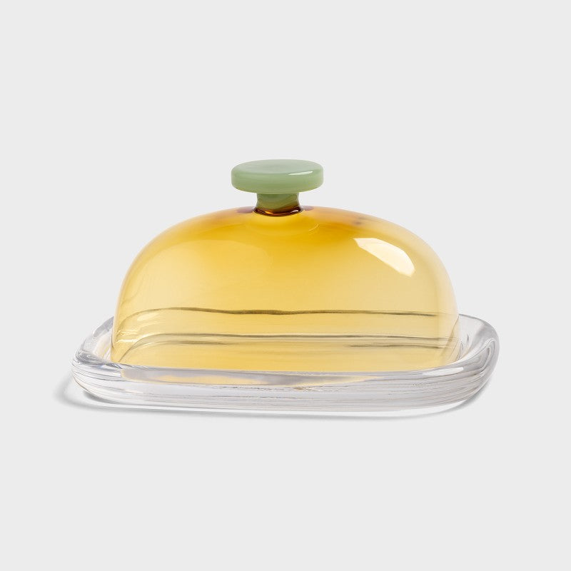 &Klevering Cantine Butter Dish - Yellow