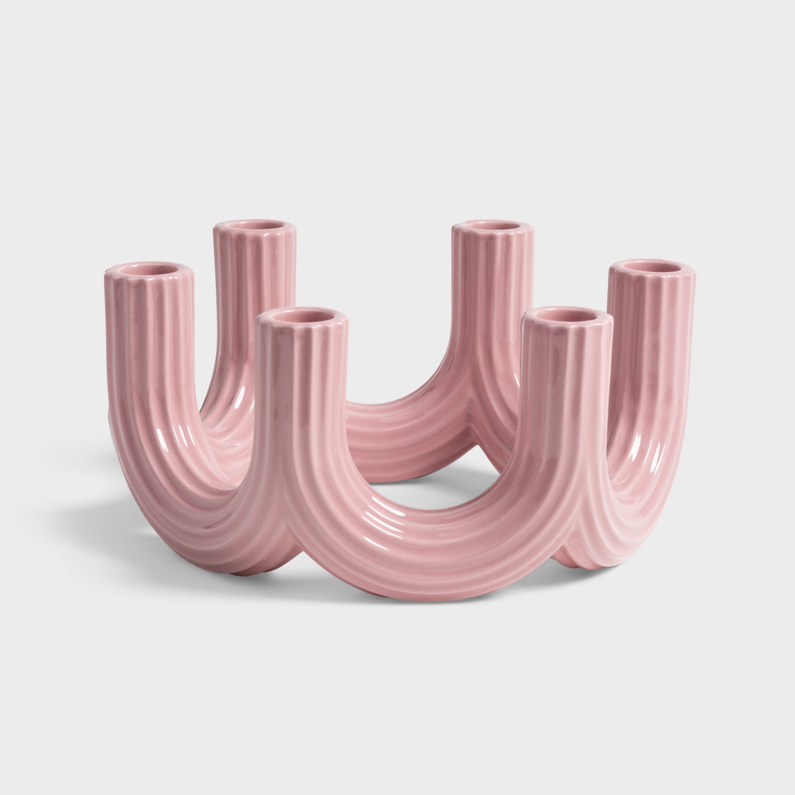 &Klevering Churros Candle Holder - Pink
