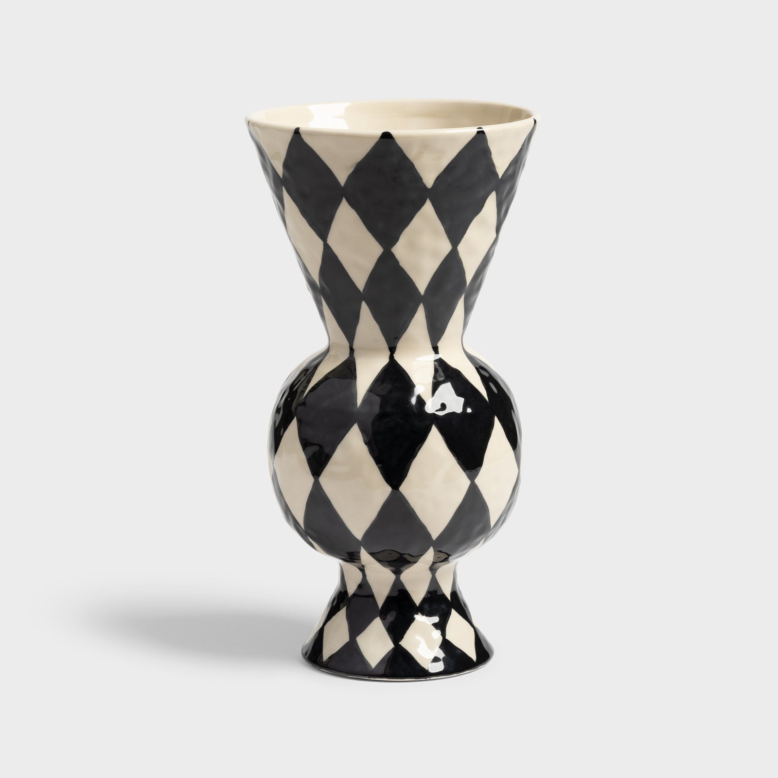 &Klevering Rhombic Vase -  Black