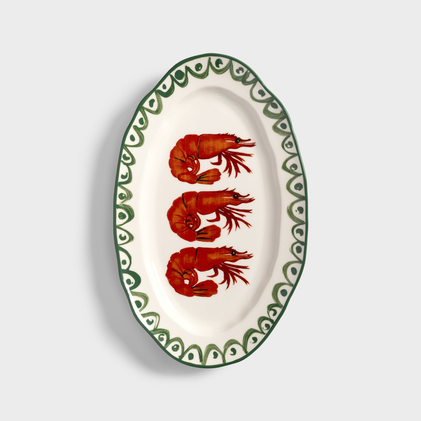 &Klevering Shrimp Serving Platter