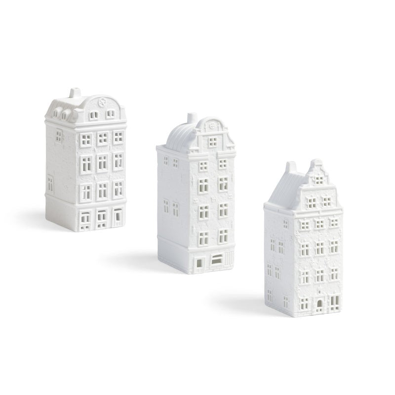 &amp;Klevering Tealight Stockholm 5 / Set of 3