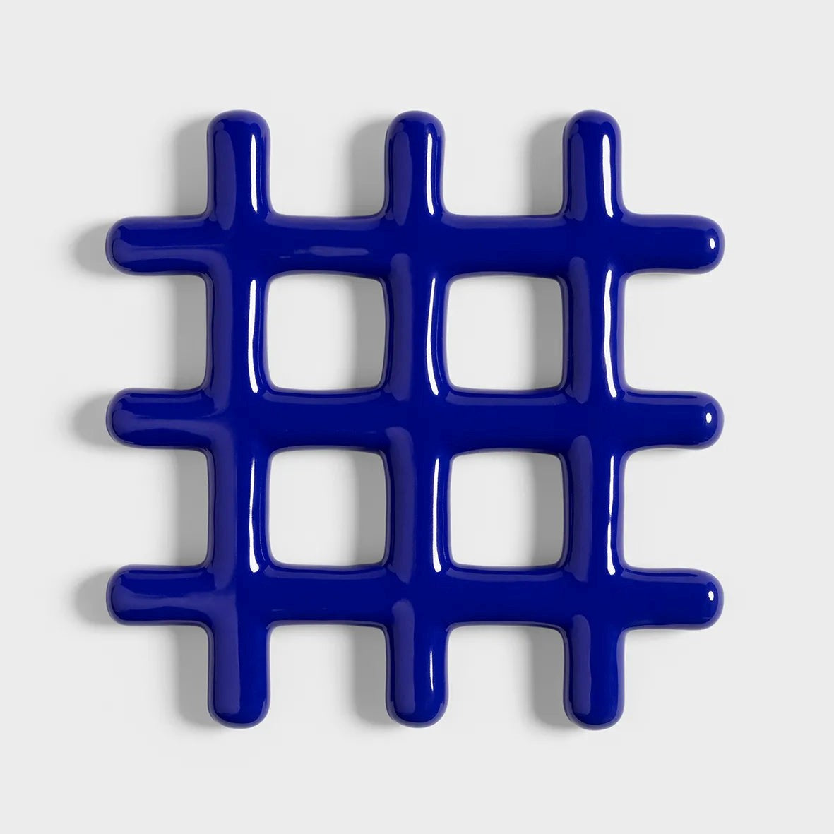 &Klevering Grid Trivet - Blue