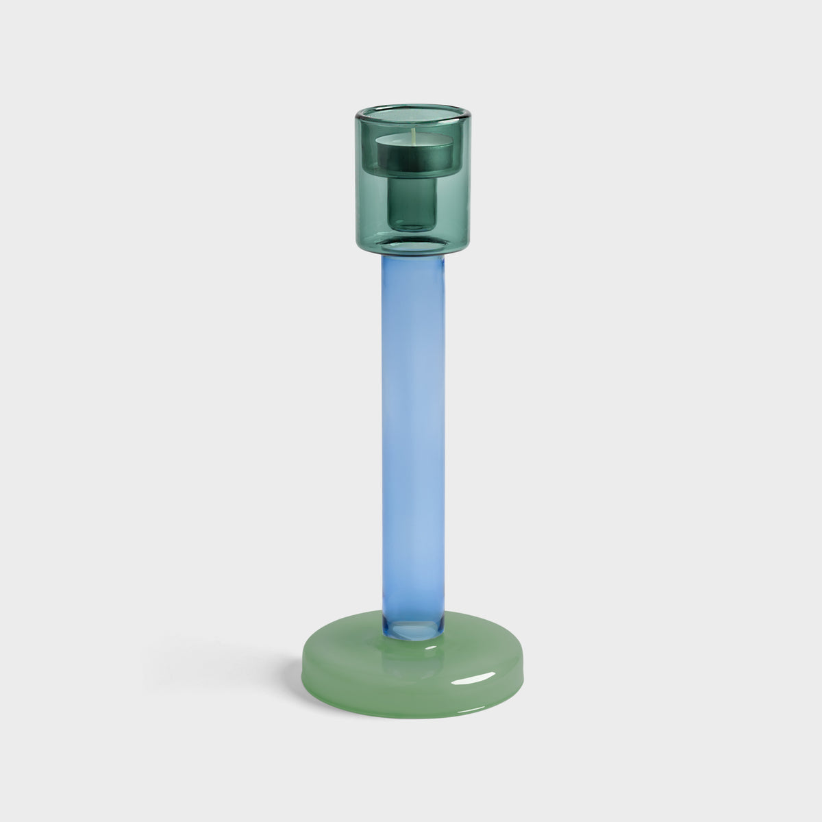 &amp;Klevering Bole Candle Holder - Green / Jade