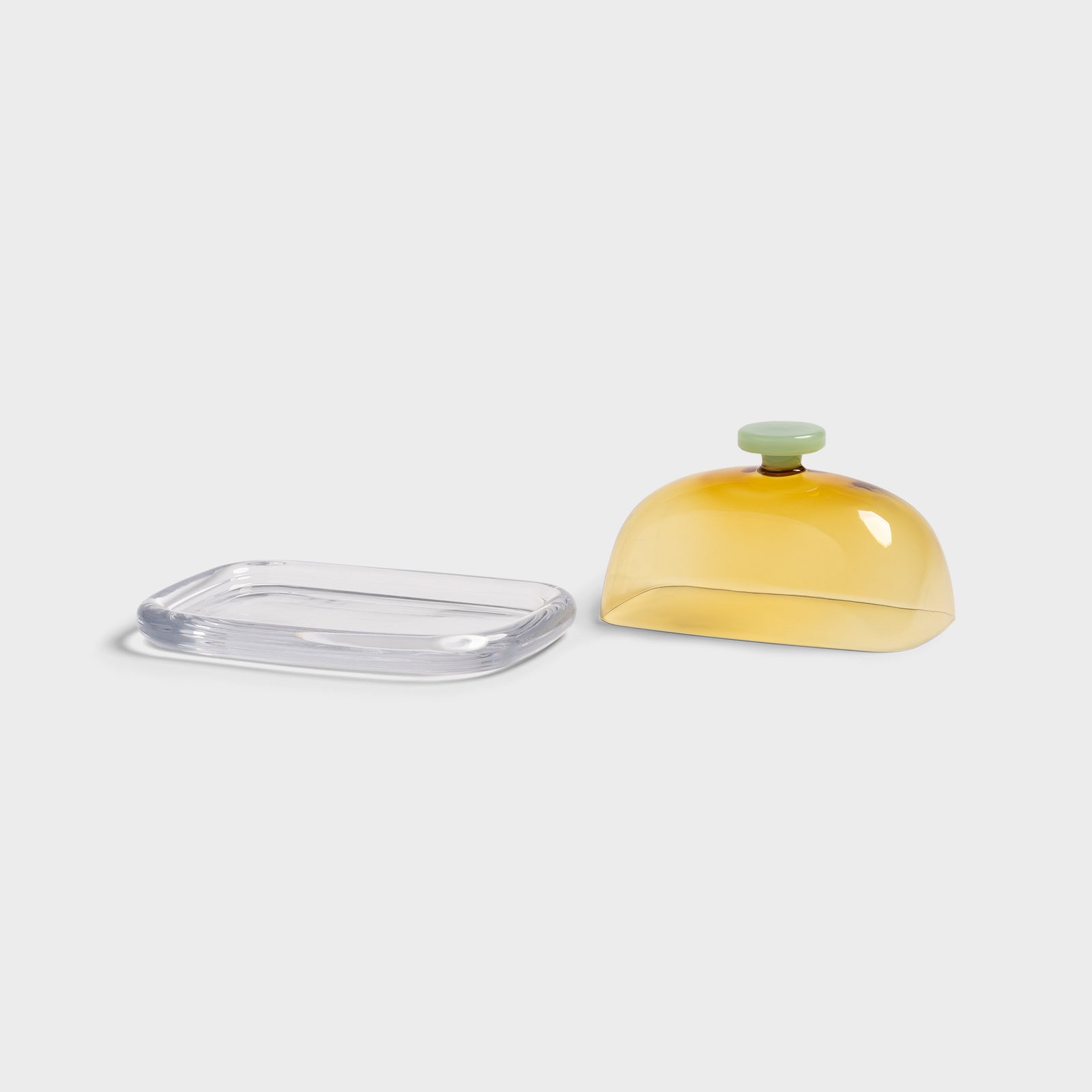&Klevering Cantine Butter Dish - Yellow