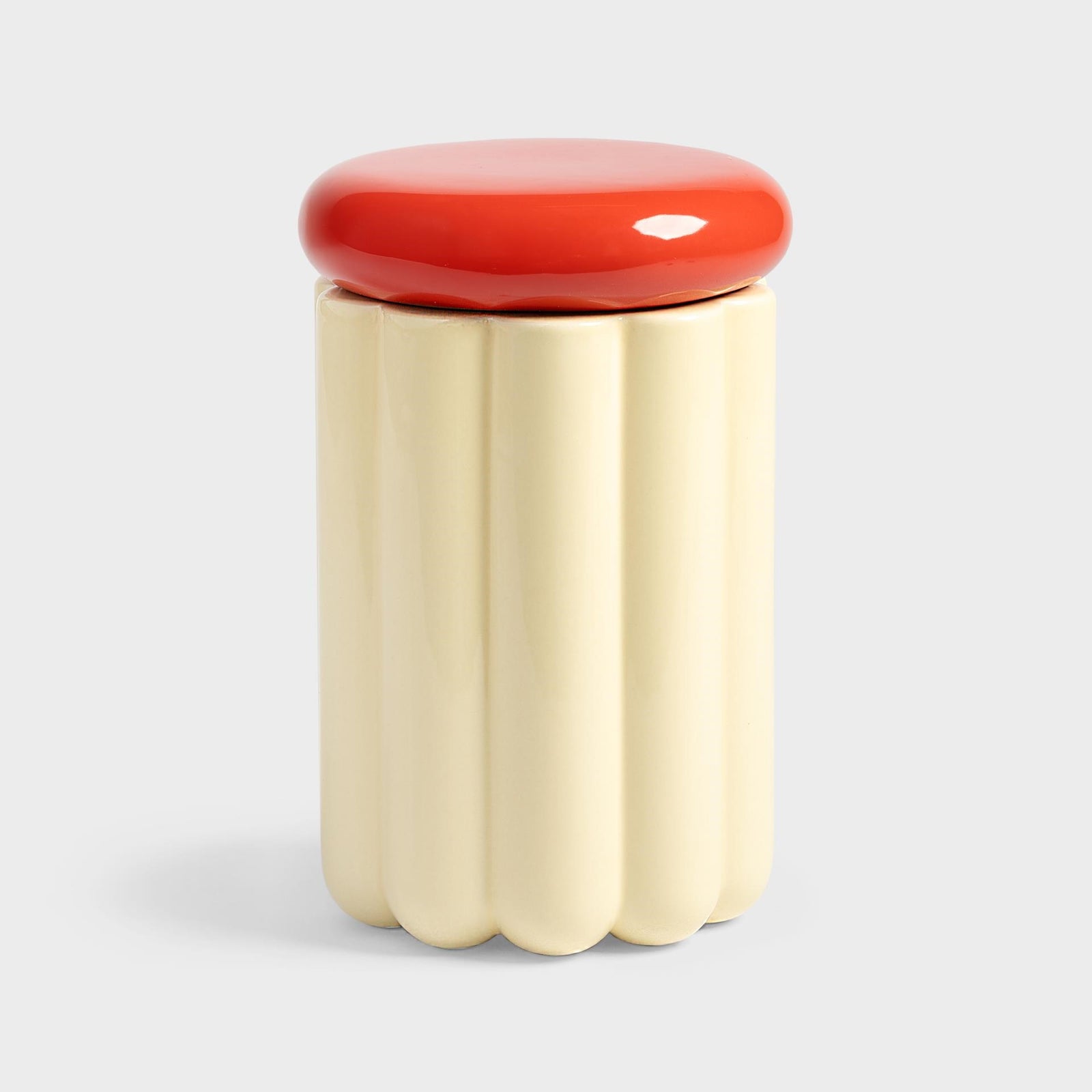 &Klevering Charlo Jar - Off White