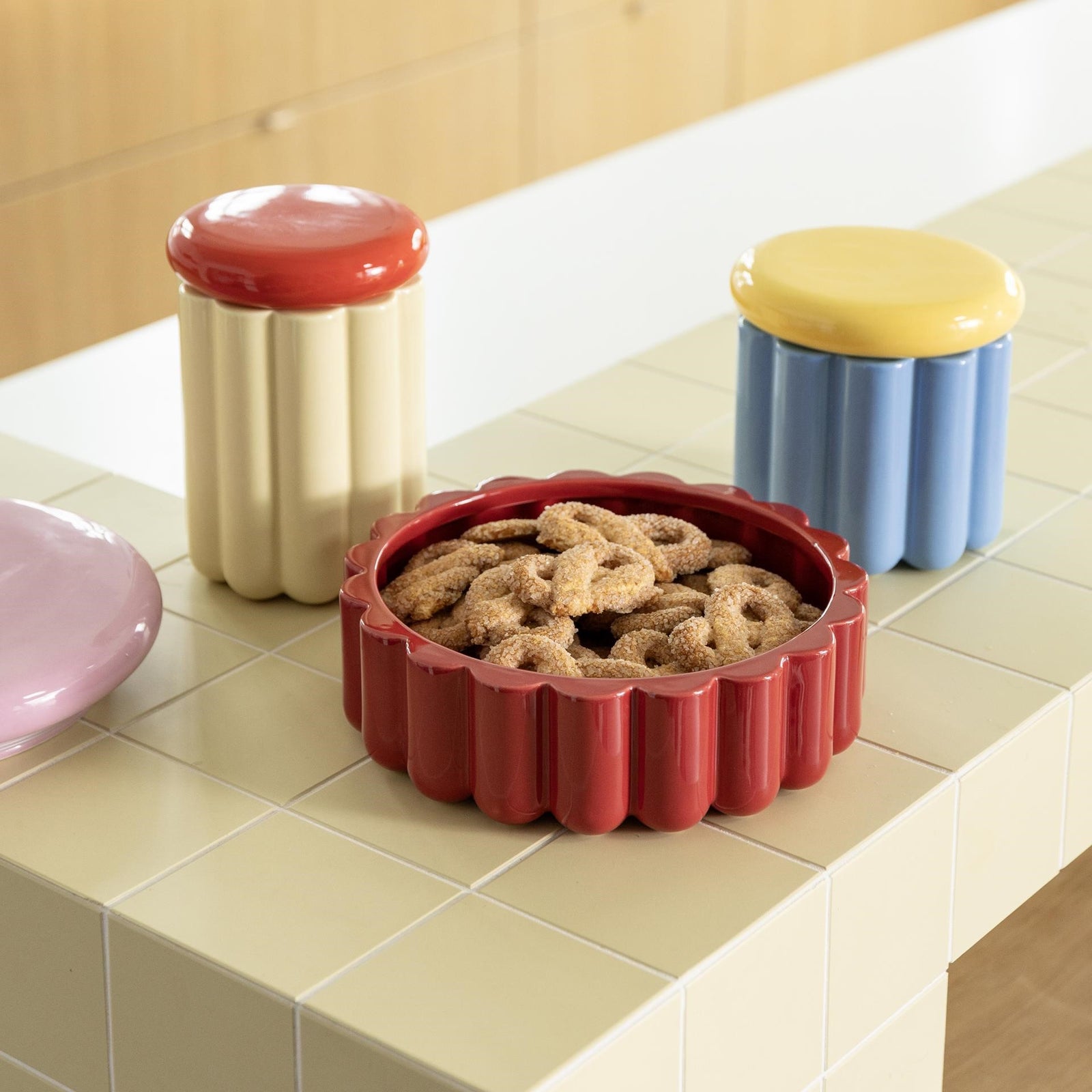&Klevering Charlo Jar - Off White