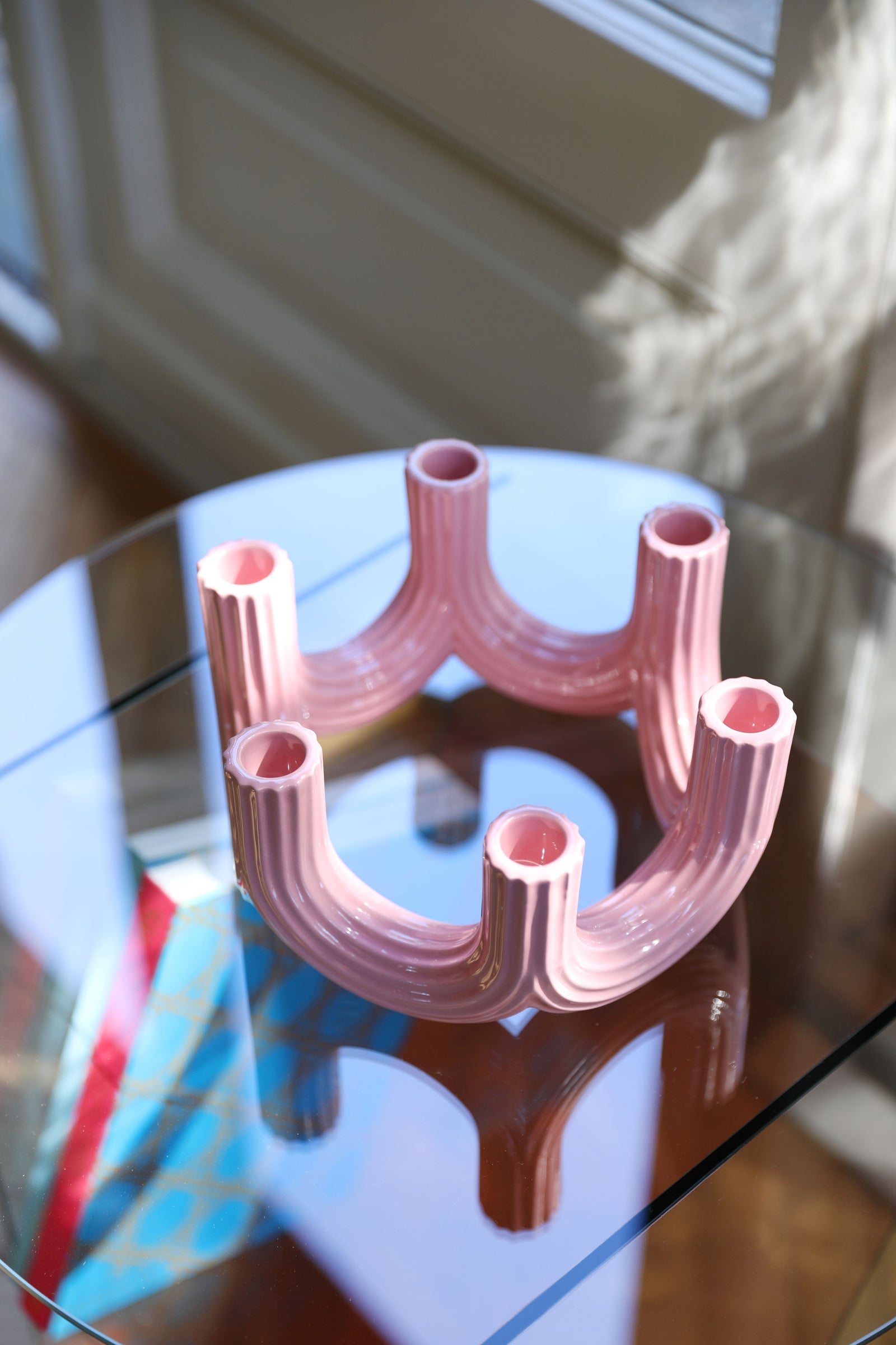 &Klevering Churros Candle Holder - Pink