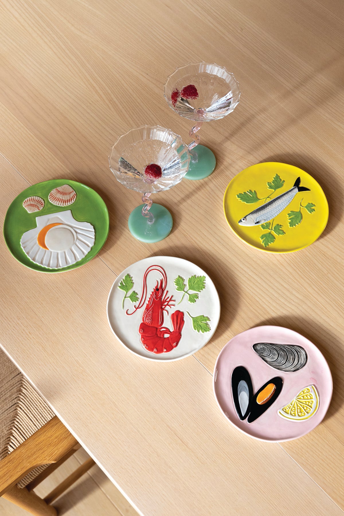 &amp;Klevering De La Mer Plate Set of 4