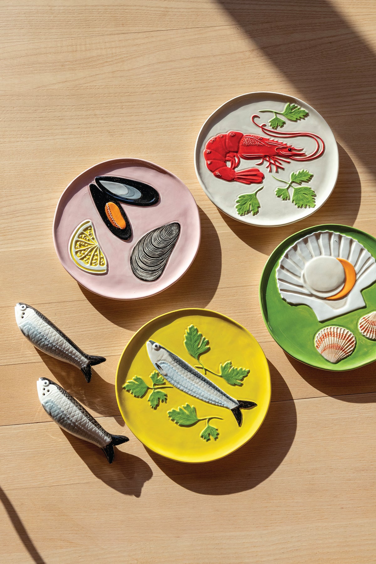 &amp;Klevering De La Mer Plate Set of 4