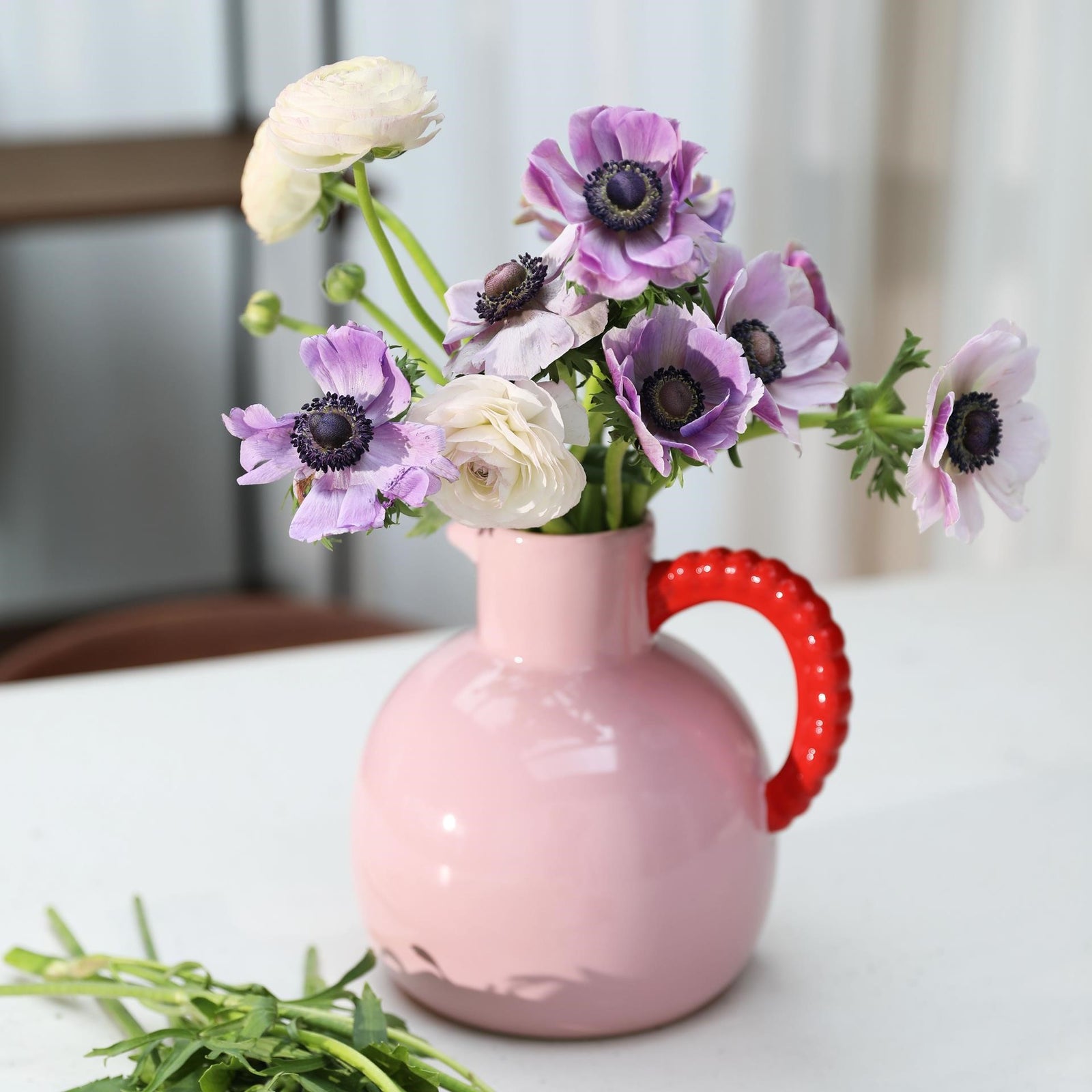 &Klevering Perle Jug - Pink