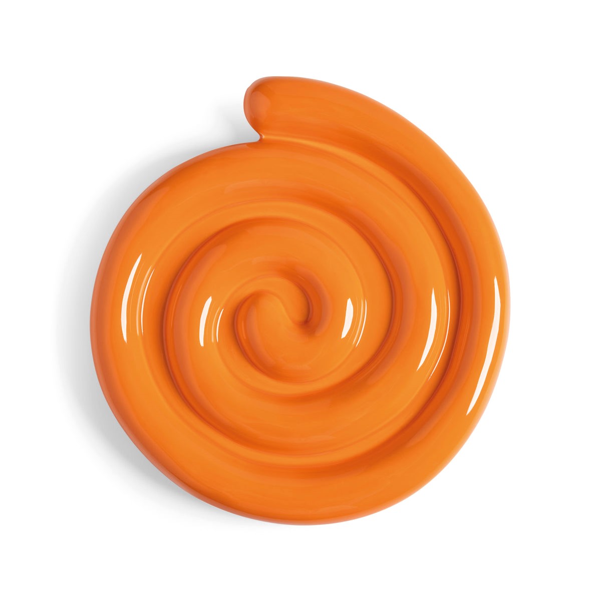 &Klevering Snail Trivet - Orange