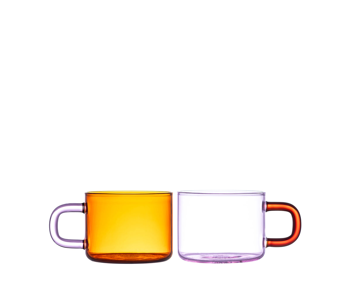 Maho Sensory Chá Mug Set – Rosé Sunset