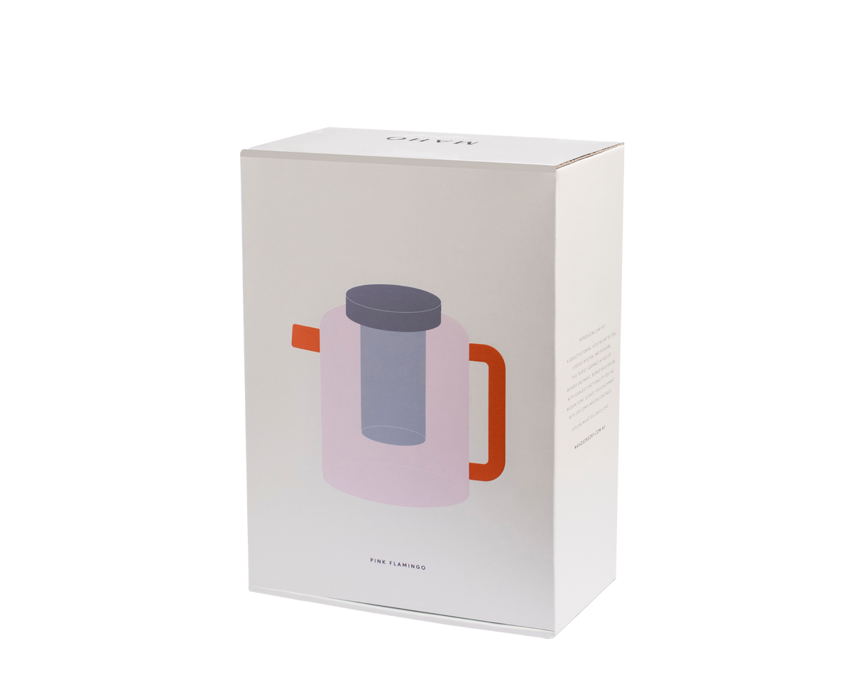 Maho Sensory Cha Pot - Pink Flamingo