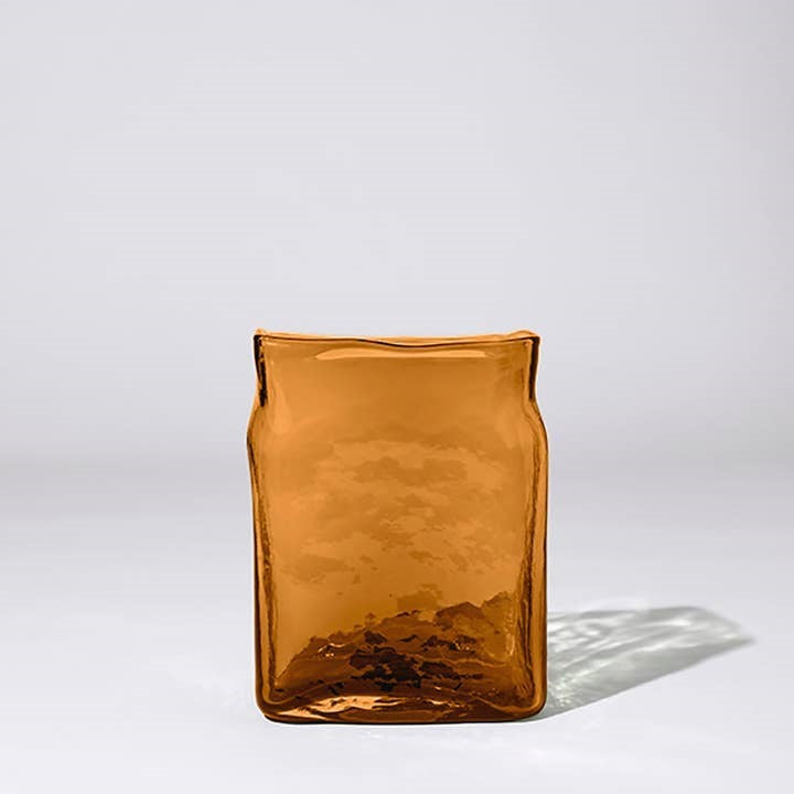 Marmoset Found Block Vase XL - Coffee