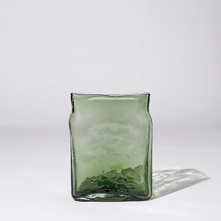 Marmoset Found Block Vase XL - Green