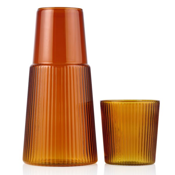 IVV Narciso Carafe &amp; Tumbler - Amber