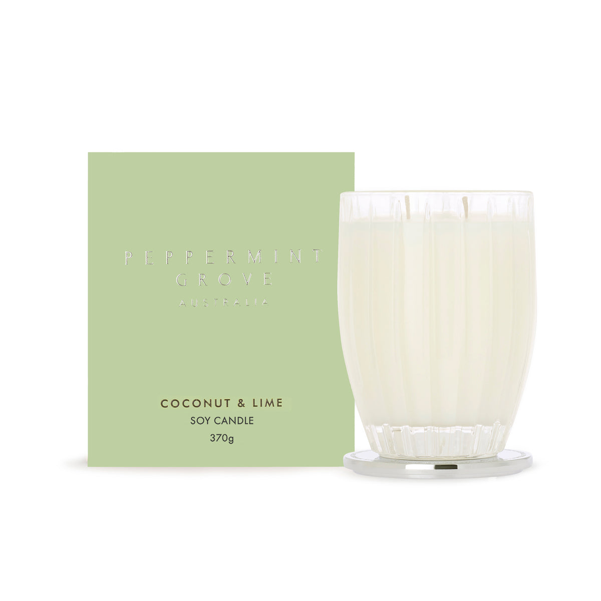 Peppermint Grove Coconut &amp; Lime Soy Candle 370g