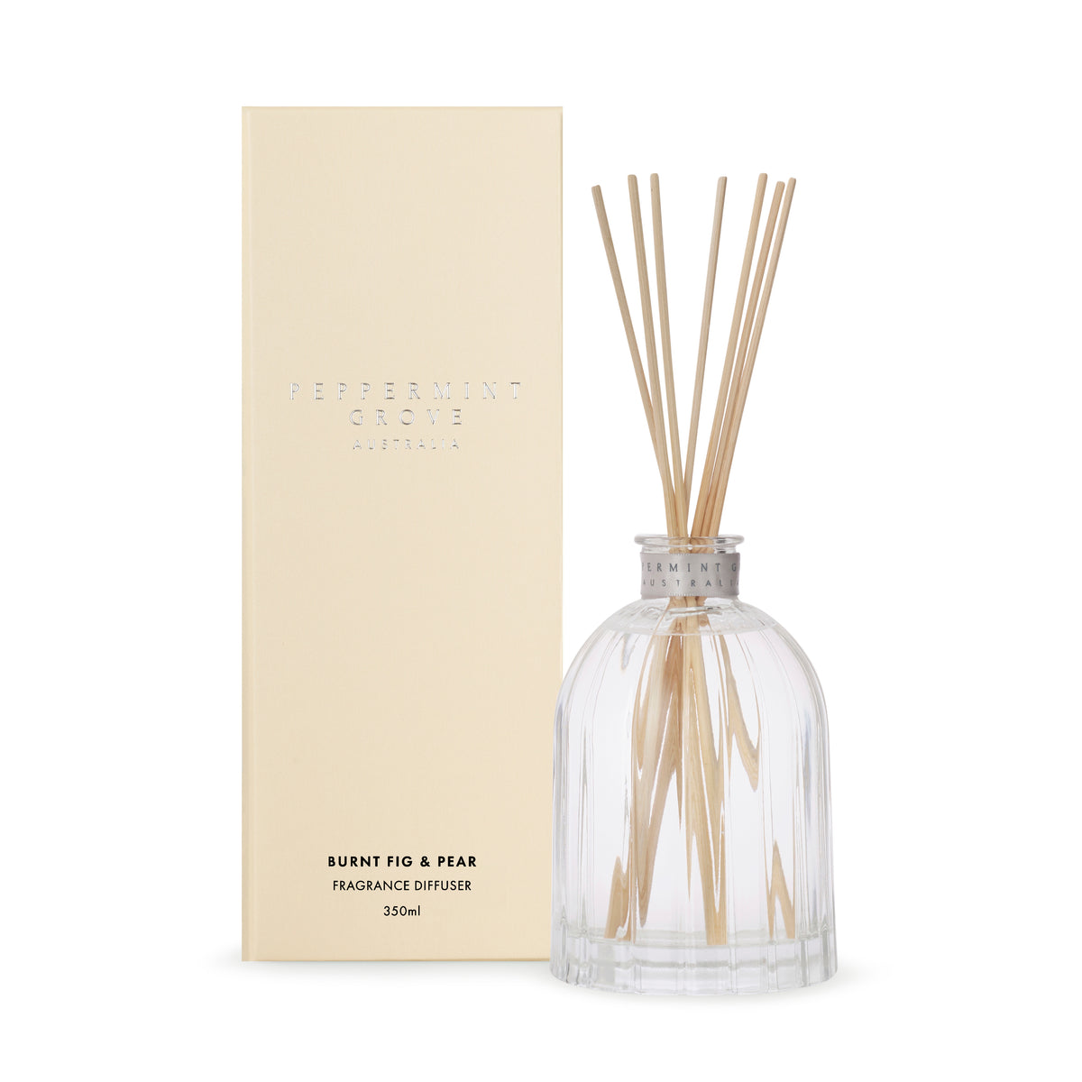 Peppermint Grove Burnt Fig &amp; Pear Large Fragrance Diffuser 350ml