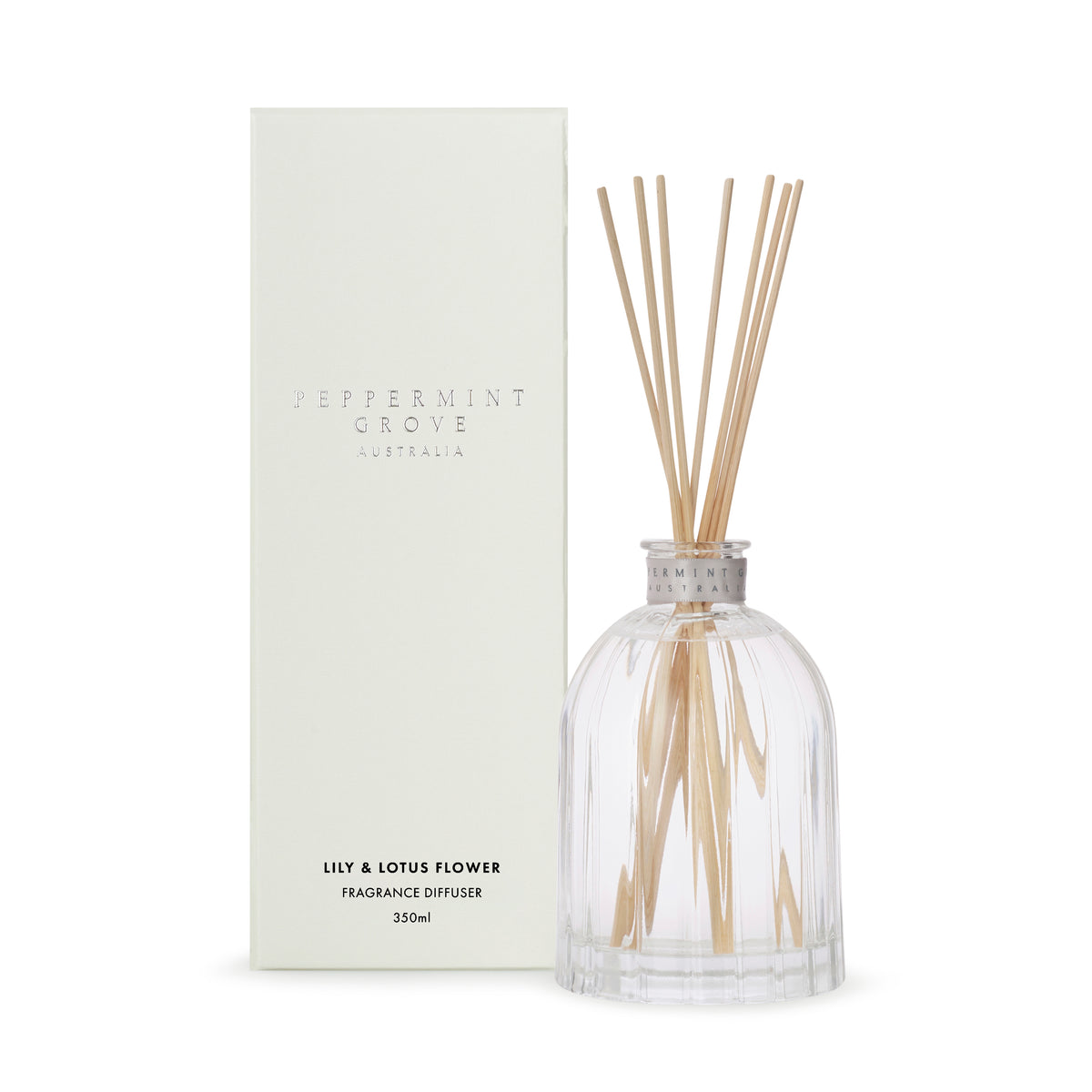 Peppermint Grove Lily &amp; Lotus Flower Large Fragrance Diffuser 350ml